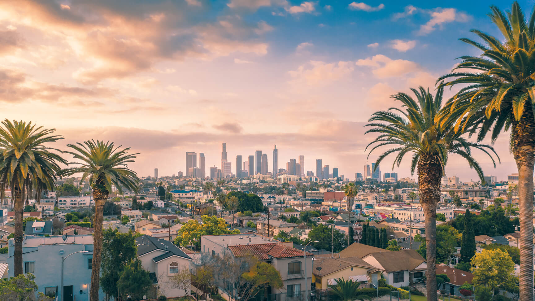 View of Los Angeles, CA